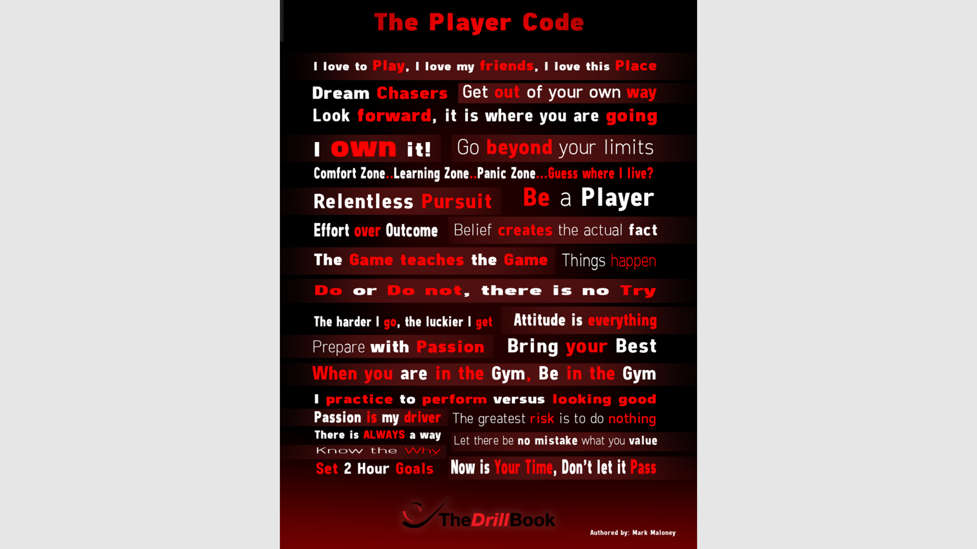 The Player Code