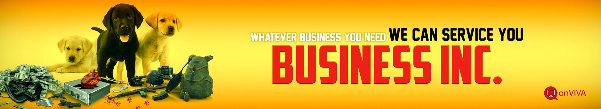 Business Inc. Yellow Banner